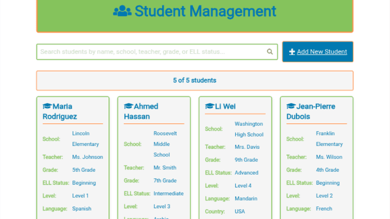 educationELLy (GraphQL version) demonstration video showing the application in action